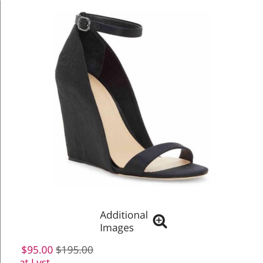Vince Camuto LESSLI wedge sandal with ankle strap